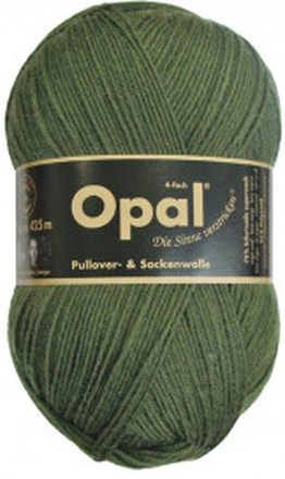 Opal Uni 4-trdigt Garn Unicolor 5184 Oliv