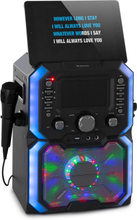 Rockstar Plus Karaokeanläggning karaokemaskin bluetooth USP CD LED-show RCA