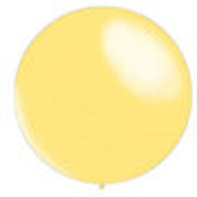 10 stuks - Metallic decoratieballonnen ivoor 28 cm professionele kwaliteit