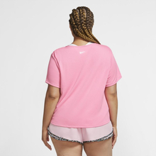 Nike Plus Size - Swoosh Run Women's Short-Sleeve Running Top - Pink