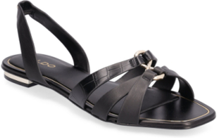 Marassi Shoes Summer Shoes Flat Sandals Svart ALDO*Betinget Tilbud
