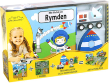 Min Lilla Rymdstation Toys Kids Books Story Books Classic Puzzles Multi/mønstret GLOBE*Betinget Tilbud