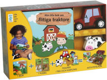 Den Flittiga Lilla Traktorn Toys Kids Books Story Books Classic Puzzles Multi/mønstret GLOBE*Betinget Tilbud