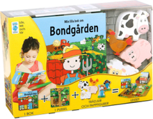 Min Lilla Bondgården Toys Puzzles And Games Puzzles Classic Puzzles Multi/patterned GLOBE