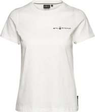 W Gale Logo Tee T-shirts & Tops Short-sleeved Hvit Sail Racing*Betinget Tilbud