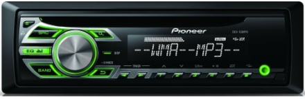 Pioneer DEH-150MPG Autostereot, Musta