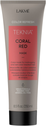 Refresh Coral Red Mask 250 Ml Hårmaske Nude Lakmé*Betinget Tilbud