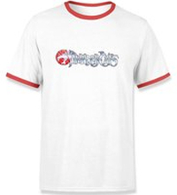 Thundercats Logo Ringer T-Shirt - White/Red - M - White/Red