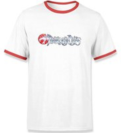 Thundercats Logo Ringer T-Shirt - White/Red - S - White/Red