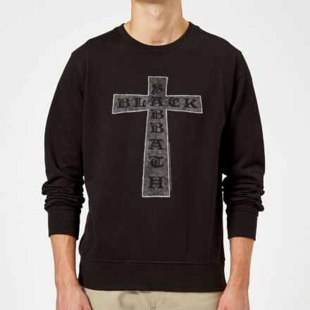 Black Sabbath Cross Sweatshirt - Black - XL
