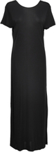 Frida Viscose Jersey Dress Maxiklänning Festklänning Black Marville Road