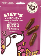 Lily's Kitchen Scrumptious Duck & Venison Sausages 70g