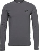 T-Shirts T-shirts Long-sleeved Grå EA7*Betinget Tilbud