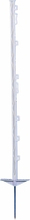 Stängselstolpe Kerbl Plast Vit 150cm 5-p