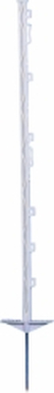 Stängselstolpe Kerbl Plast Vit 105cm 5-p
