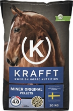 Hästfoder Krafft Miner Original Pellets 20kg