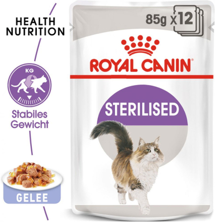Royal Canin Sterilised in Gelee - 96 x 85 g
