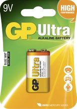 Batteri GP Batteries Alkaline Ultra 6LR61 9V