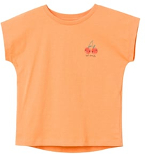 name it T-shirt Nmfvarutti Mock Orange