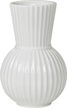 Lyngby Porcelain - Tura vase 18 cm porselen hvit