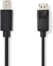 Mini DisplayPort kabel | DisplayPort 1.2 | Mini DisplayPort han | DisplayPort Han | 21.6 Gbps | Nikk