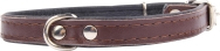 Hundhalsband Pritax Läder Brun 55cm