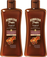 Hawaiian Tropic Tropical Tanning Oil Duo 2x 200 ml