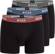 BOSS boxershorts Power 3-pack zwart