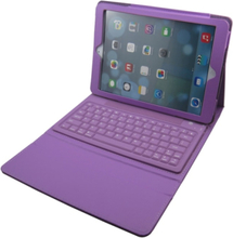 iPad Air-fodral med inbyggt tangentbord (Lila)