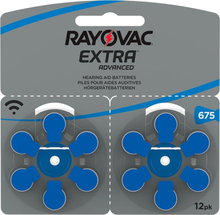 Rayovac EXTRA Advanced 675 BLÅ 12 st