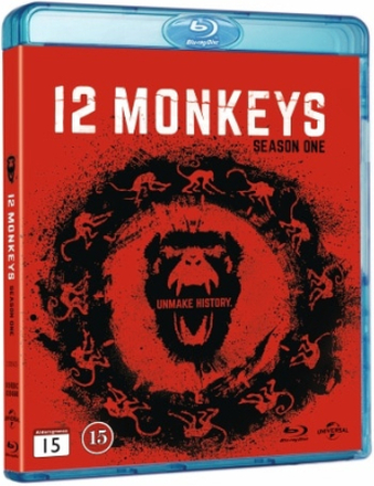 12 Monkeys - Kausi 1 (Blu-ray) (3 disc)
