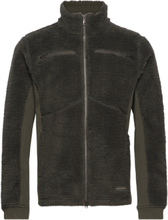 Root Wool Pile Jacket Sport Sweat-shirts & Hoodies Fleeces & Midlayers Green Chevalier