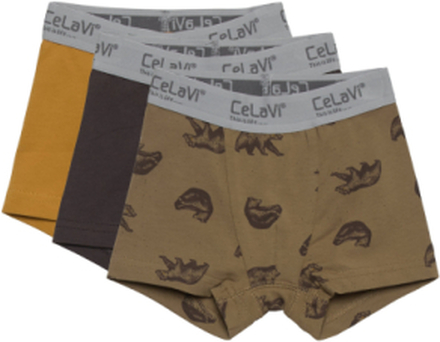 Boxers 3-Pack Night & Underwear Underwear Underpants Multi/patterned CeLaVi