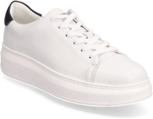 Ayano W Leather Shoe Low-top Sneakers White Sneaky Steve