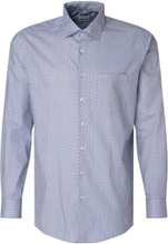 New Kent Skjorte Business Blå Seidensticker*Betinget Tilbud