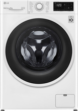 Lg E4wv409n0w Frontmatad Tvättmaskin - Vit