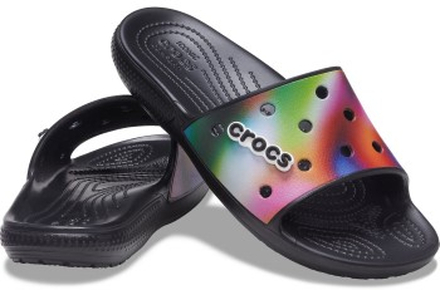 Crocs Classic Solarized Slide Muster US M6/W8 (EU 38-39) Damen