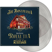 Joe Bonamassa - Now Serving: Royal Tea Live From The Ryman 2LP (Transparant Vinyl)