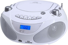 Champion Boombox CD/Radio/MP3/USB Valkoinen