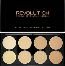 Makeup Revolution, Ultra Cover And Conceal Palette,