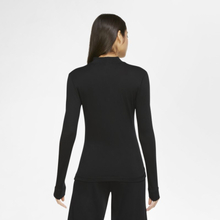 Nike Sportswear Women's Long-Sleeve Mock-Neck Top - Black