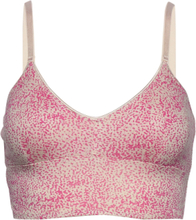 Karma Bralette Pink Lingerie Bras & Tops Soft Bras Tank Top Bras Pink Underprotection
