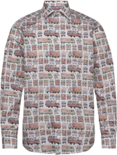 Eton Trucks Shirt Tops Shirts Casual Multi/patterned Eton