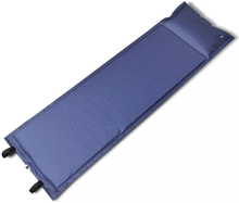 vidaXL Sininen Itsestään Täyttyvä Makuualusta 185 x 55 x 3 cm (Yhden hengen)