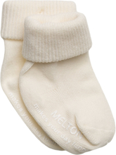 Cotton Socks - Anti-Slip Sokker Strømper Cream Melton