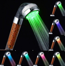Duschhandtag med LED-belysning, 7 olika färger