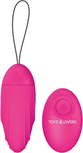 TOYZ4LOVERS Vibrating Egg Remote Control Pink Vibrerende egg