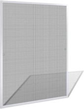 vidaXL Valkoinen Hyönteisverkko Ikkunaan 100 x 120 cm