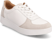 Rally Leather/Suede Panel Sneakers Low-top Sneakers White FitFlop