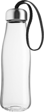 Eva Solo Drikkeflaske Glass 0,5 liter, Svart